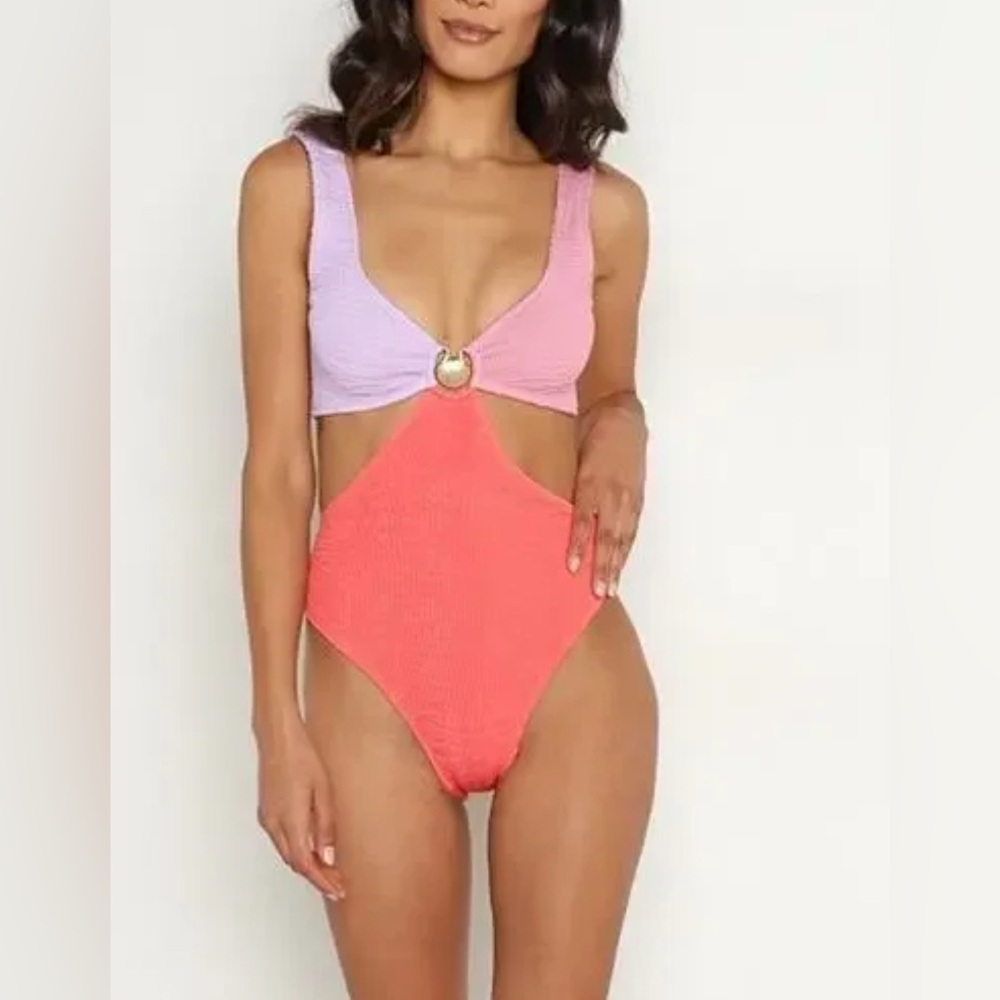 Cleonie Hamptons Maillot One Piece Swimsuit O/S